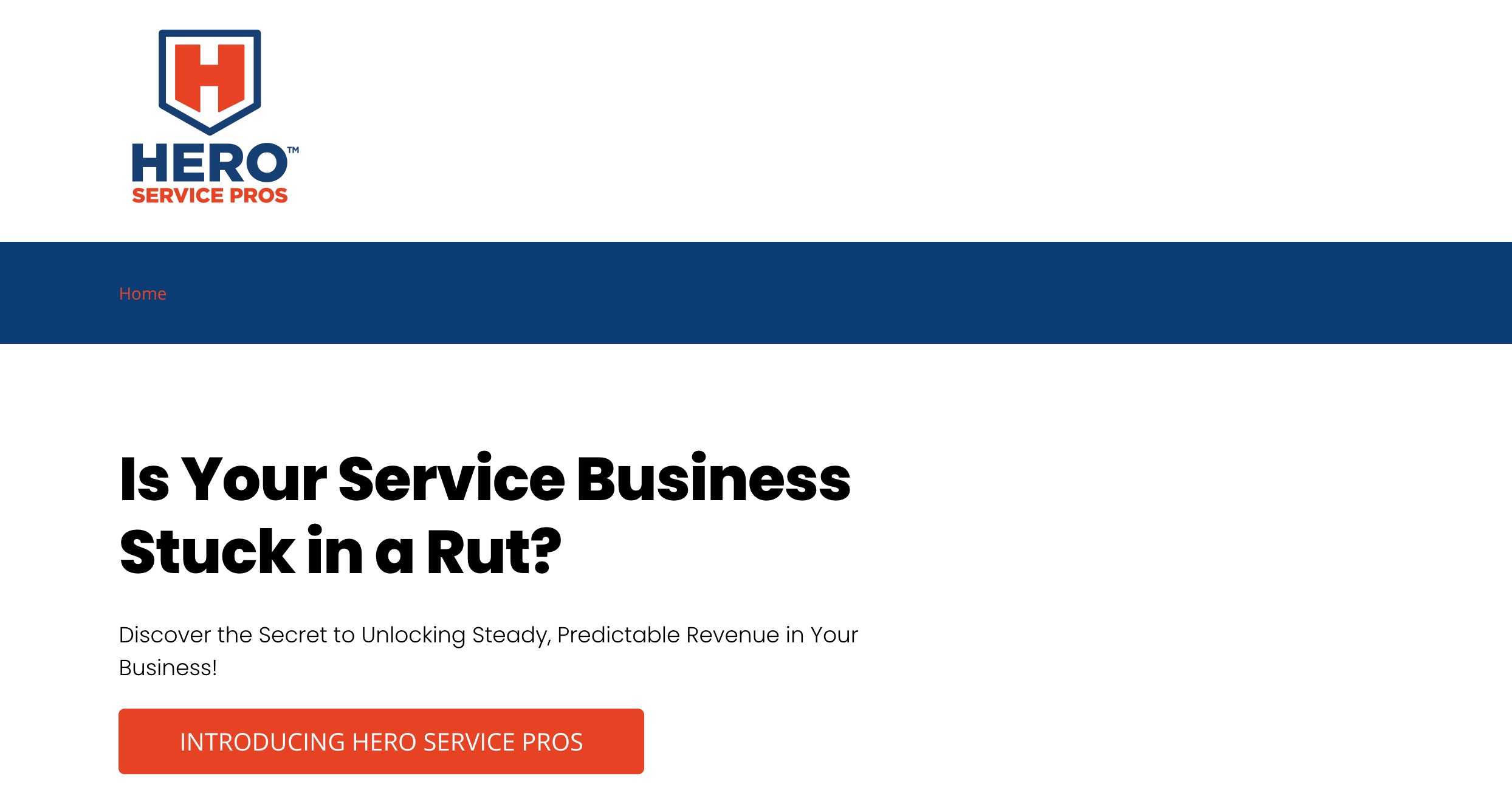 HERO SERVICE PROS - Growth Marketing & Consulting for Service-Based Companies